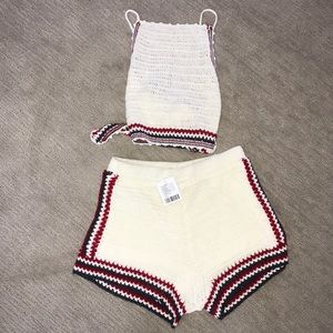 Crochet two piece set